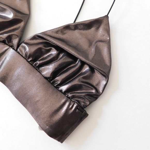 Bronze Bralette Top (small) - Picture 4 of 6